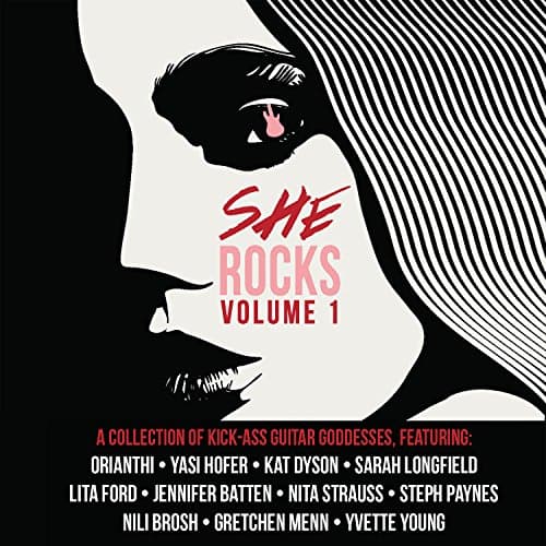 Various Artists - She Rocks Volume 1 (A Collection Of Kick-Ass Guitar Goddesses) (CD)