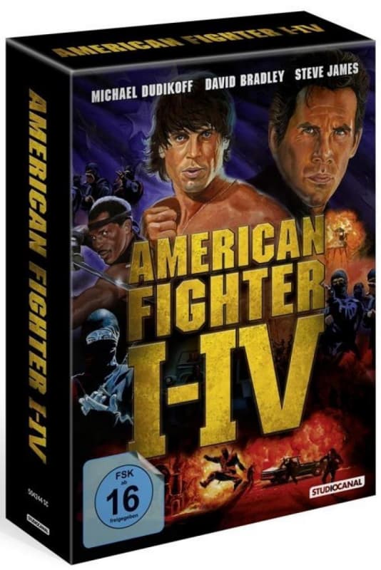 Box American Fighter 1-4 (4dvds) Uncut (Import)