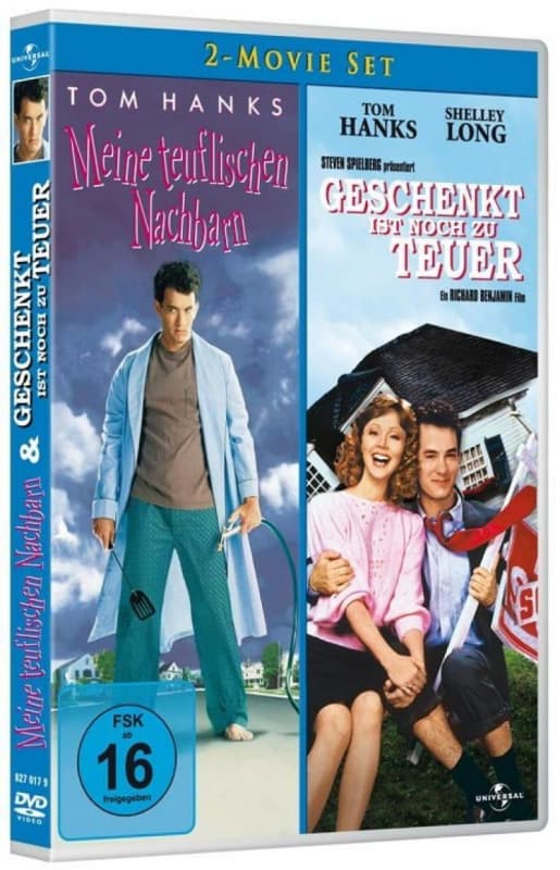 Tom Hanks,bruce Dern,carrie Fisher,rick Ducommun - Teufl Nachbarn/geschenkt I N Z Teuer