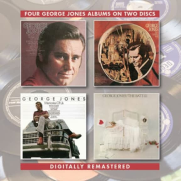 George Jones - George Jones / In A Gospel Way / Memories Of Us / The Battle (2 CD)