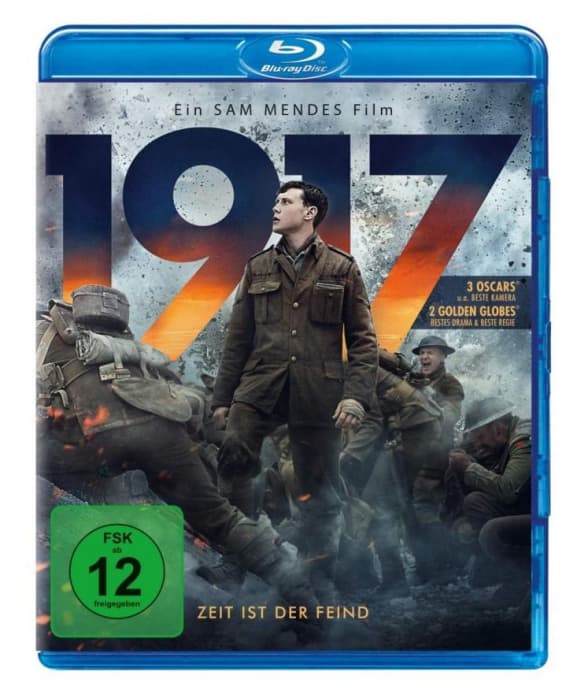 George Mackay,dean-charles Chapman,mark Strong - 1917