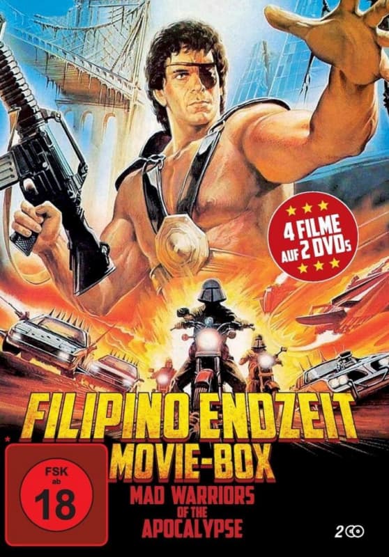 Box Filipino Endzeit Movie-box: Mad Warriors Of The Apocalypse (4 Filme Auf 2 Dvds) (2020-09-18) (Import)
