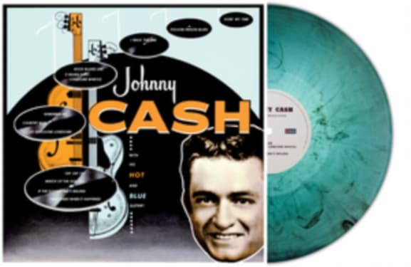 Johnny Cash - With His Hot And Blue Guitar (LP) (Coloured Vinyl)