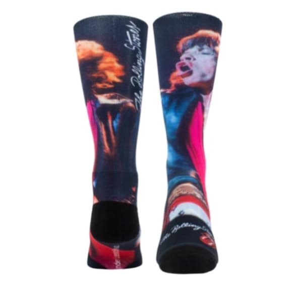 Rolling Stones - Rolling Stones Mick Live In Colour Socks (one Size) (Apparel General)