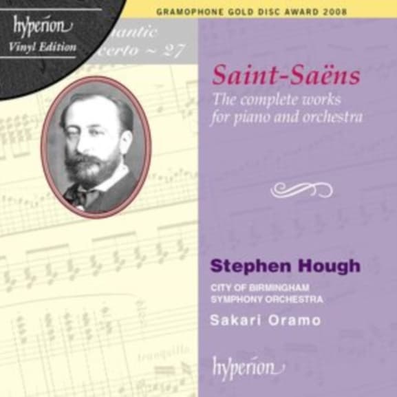 Stephen Hough - Saint-Saëns: The Complete Works For Piano And Orchestra (3 LP)