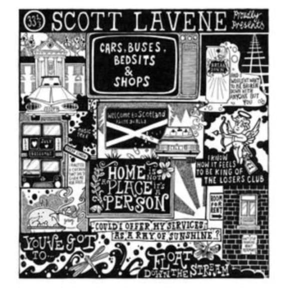 Scott Lavene - Cars, Buses, Bedsits And Shops (LP) (Eco Mix Vinyl)