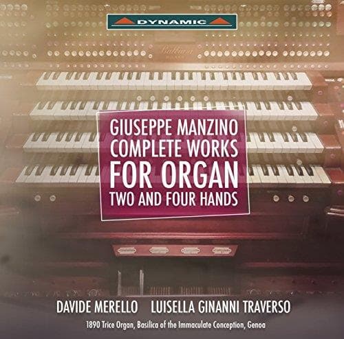 Davide Merello, Luisella Ginanni Traverso - Manzino: Complete Works For Organ, Two And Four Hands (2 CD)