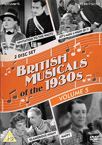 British Musicals Of The 1930s Vol. 5 Happy / Invitation To The Waltz / Glamorous Night / Let's Make A Night Of It (Import)
