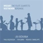 Lisa Beznosiuk, Pavlo Beznosiuk, Tom Dunn, Richard Tunnicliffe - Mozart: The Flute Quartets | Beethoven: Serenade (CD)