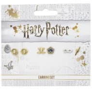 Harry Potter - Harry Potter Stud Earring Set - Time Turner/chocolate Frog/glasses & Lightning Bolt (Merchandise Misc)