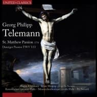 Martin Klietmann, Klaus Mertens, Capella Savaria - Telemann: St. Matthew Passion 1754 (CD)