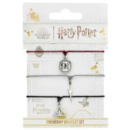 Harry Potter - Harry Potter Platform 9 3/4. Lightning Bolt & Deathly Hallows Friendship Bracelet 3 Piece Set (Merchandise Misc)