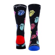 Rolling Stones - Rolling Stones Multicolour Tongues Crew Socks (one Size) (Apparel General)
