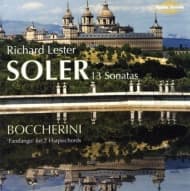 Richard Lester & David Ponsford - Soler: 13 Sonatas / Fandango For 2 Harps (CD)
