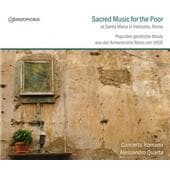 Concerto Romano, Alessandro Quarta - Sacred Music For The Poor At Santa Maria In Vallicella, Rome (CD)