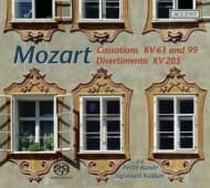 Kuijken & La Petite Bande - Mozart: Cassations Kv63 & Kv99/Divertimento Kv205 (SACD)