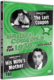 British Comedies Of The 1930s - Vol. 3 (his Wife's Mother/the Last Coupon) (Import)