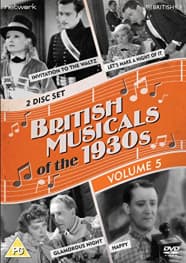 British Musicals Of The 1930s Vol. 5 Happy / Invitation To The Waltz / Glamorous Night / Let's Make A Night Of It (Import)