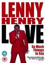 Lenny Henry   So Much Things To Say Live (Import)