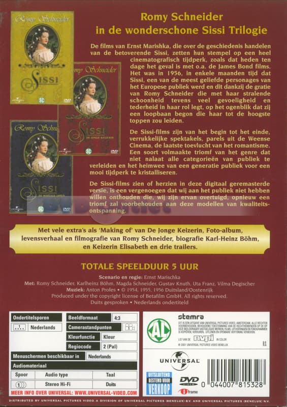 Sissi - Boxset (3 DVD)
