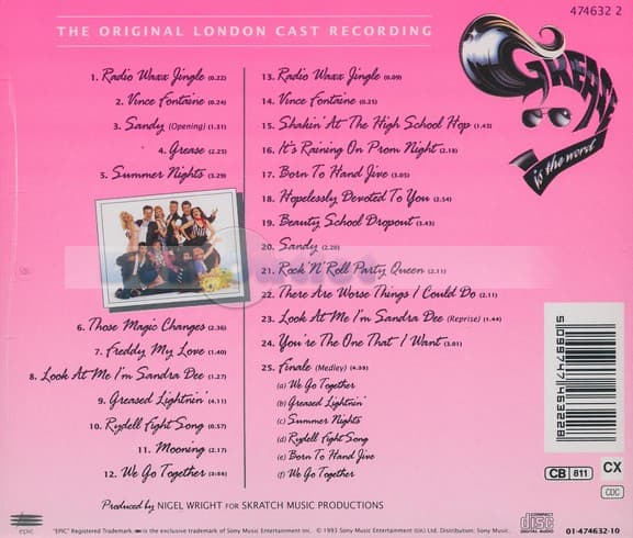 Original Cast Recording - Grease