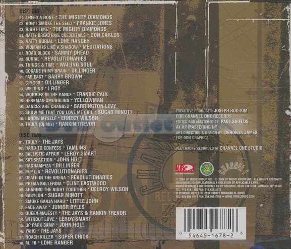 Various Artists - Channel One Story - Reggae Ant (2 CD)