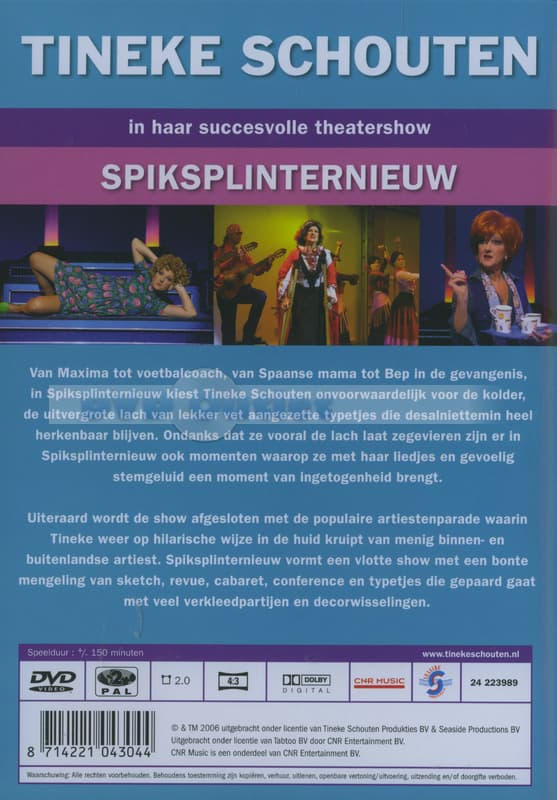 Tineke Schouten - Spiksplinternieuw