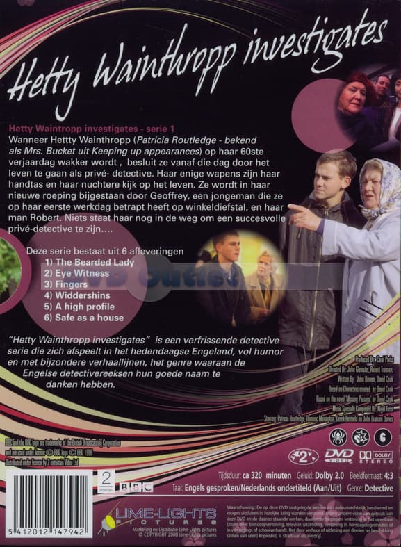 Hetty Wainthropp Investigates - Season 1 (2 DVD)