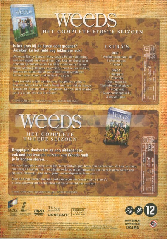 Weeds - Seasons 1&2 (4 DVD)