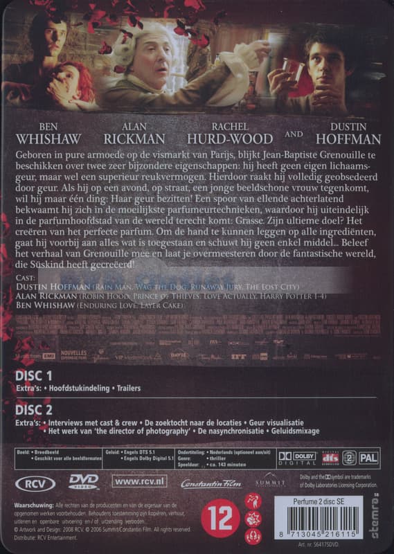 Perfume - Special Edition (2 DVD - Metalcase)