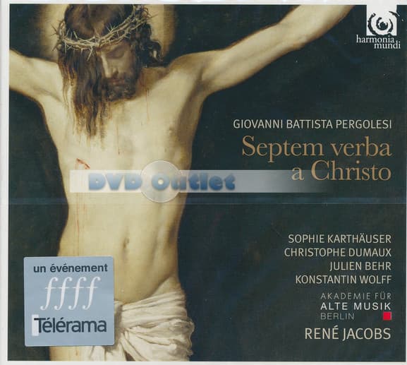 Akademie Für Alte Musik Berlin, René Jacobs - Pergolesi: Septem Verba A Christo (In Cruce Moriente Prolata) (CD)
