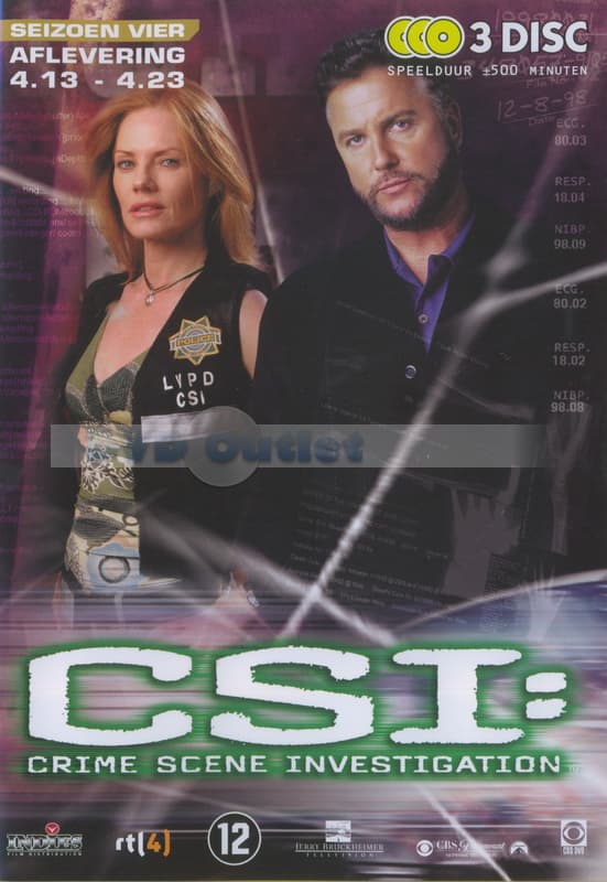 CSI - Season 04, Episode 13-23 (3 DVD)