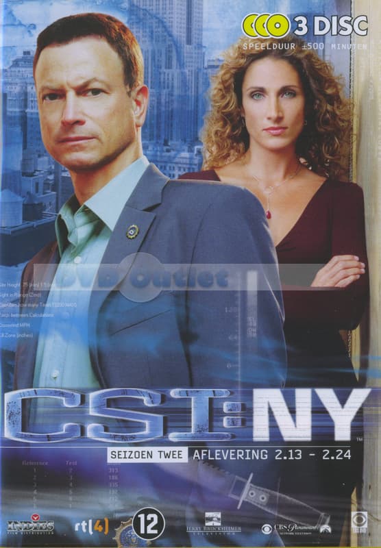 CSI: New York - Season 2, Episode 13-24 (3 DVD)