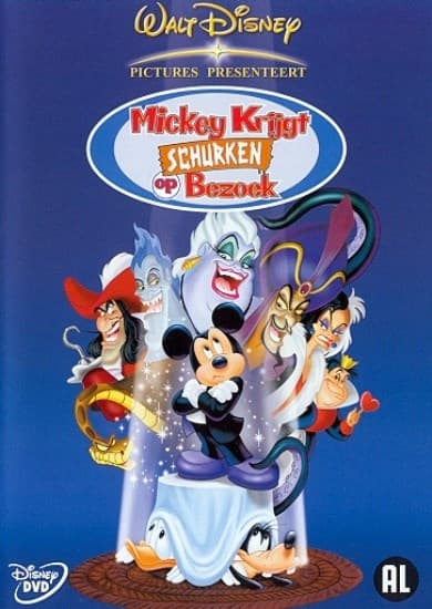 Mickey krijgt schurken op bezoek