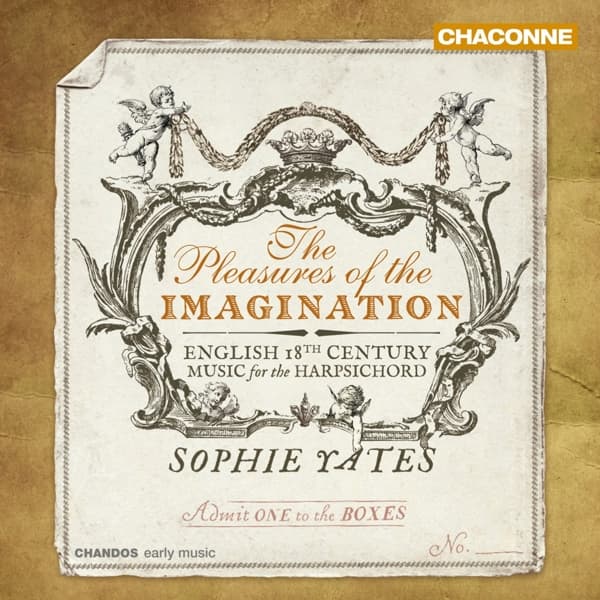 Sophie Yates - The Pleasures Of The Imagination (English 18th Century Music For The Harpsichord) (CD)