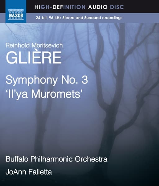 Buffalo Philharmonic Orchestra & Joann Falletta - Glière: Symphony No.3 'Ilya Murometz' (Blu-ray)
