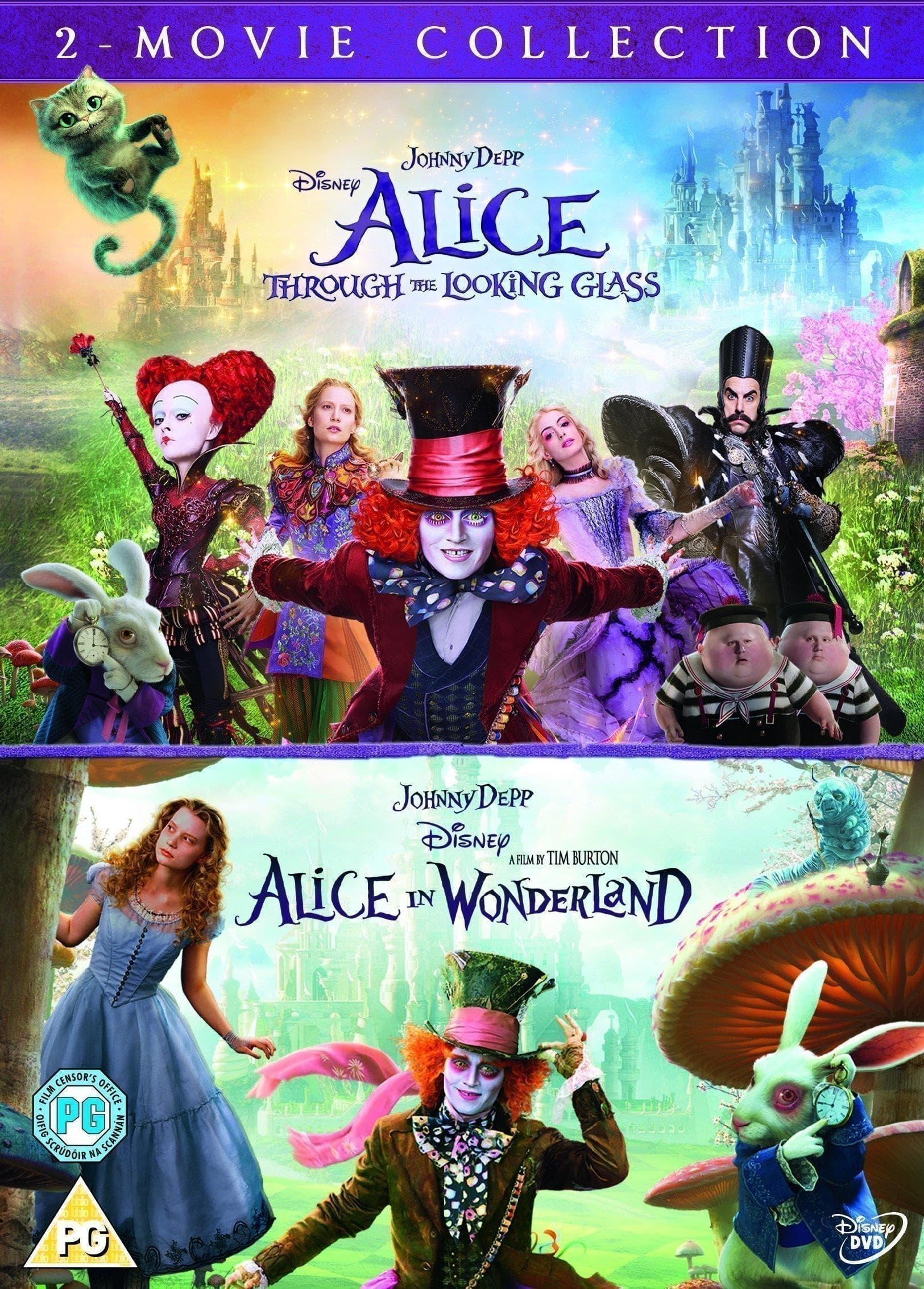 Alice In Wonderland & Alice Through The Looking Glass (Import)