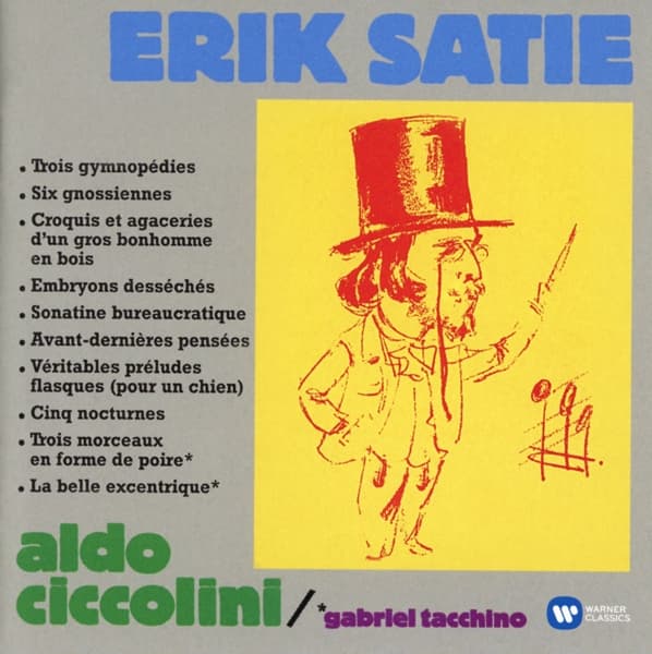 Aldo Ciccolini & Gabriel Tacchino - Satie: Works For Piano (CD)