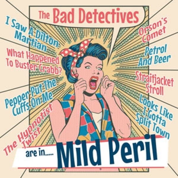 The Bad Detectives - ... Are In Mild Peril (10" LP)  (Coloured Vinyl)