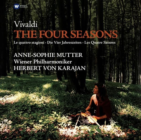 Anne-Sophie Mutter, Wiener Philharmoniker, Herbert Von Karajan - Four Seasons (LP) (Remastered)