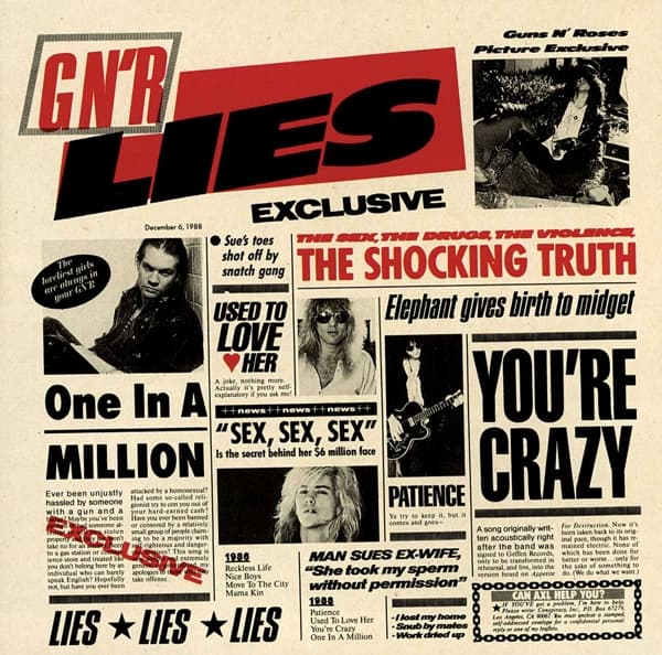 Guns N' Roses - G N' R Lies (CD)