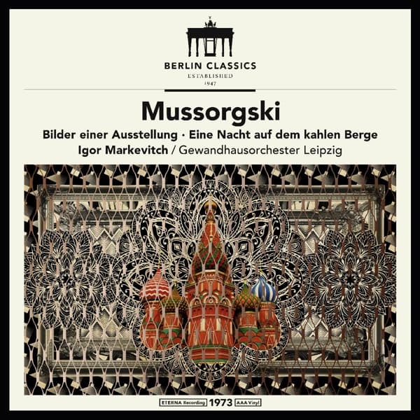Igor Markevich, Gewandhaus Orchester Leipzig - Mussorgsky: Pictures At An Exhibition, Night on Bald Mountain (LP)