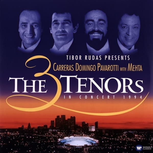Luciano Pavarotti, Plácido Domingo, José Carreras - The 3 Tenors In Concert 1994 (2 LP)