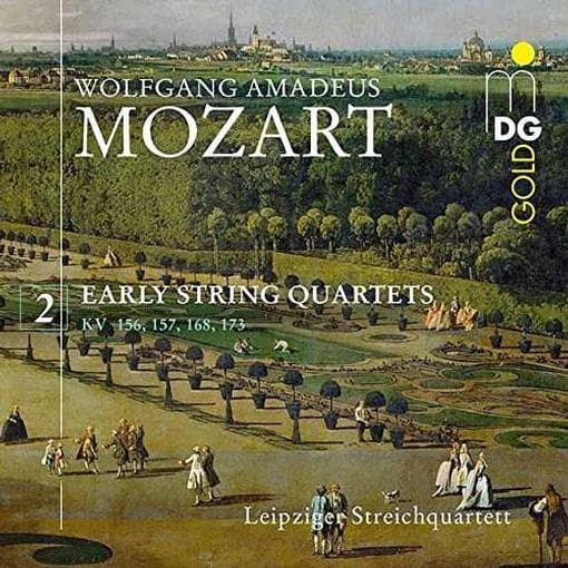Leipziger Streichquartett - Mozart: Early String Quartets Vol.2 (CD)