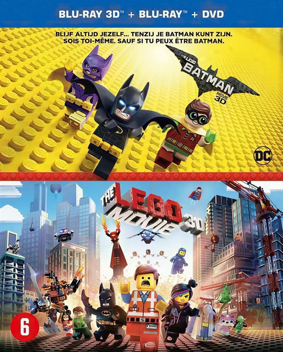 Lego Batman Movie + Lego Movie  (Blu-ray) (3D Blu-ray)