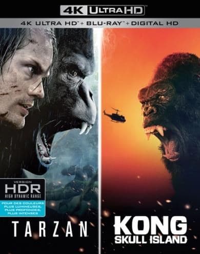 Kong + Tarzan (4K Ultra HD Blu-ray)