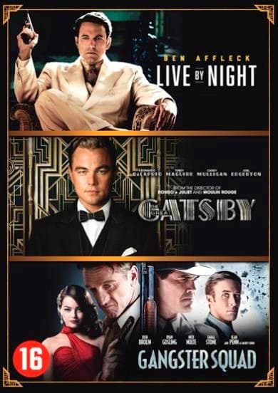 Live By Night /The Great Gatsby/Gangster Squad (DVD)