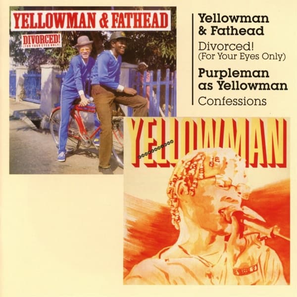 Yellowman & Fathead / Purpleman As Yellowman - Divorced! (For Your Eyes Only) / Confessions (CD)