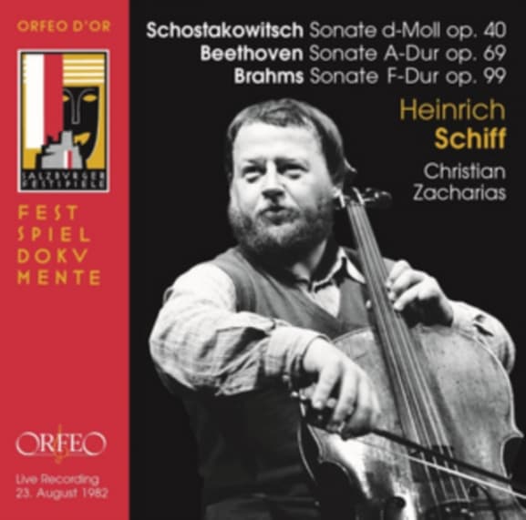 Heinrich Schiff & Christian Zacharias - Schostakowitsch: Sonate D-Moll, Op. 40 | Beethoven: Sonate A-Dur, Op. 69 | Brahms: Sonate F-Dur, Op. 99 (CD) (Remastered)