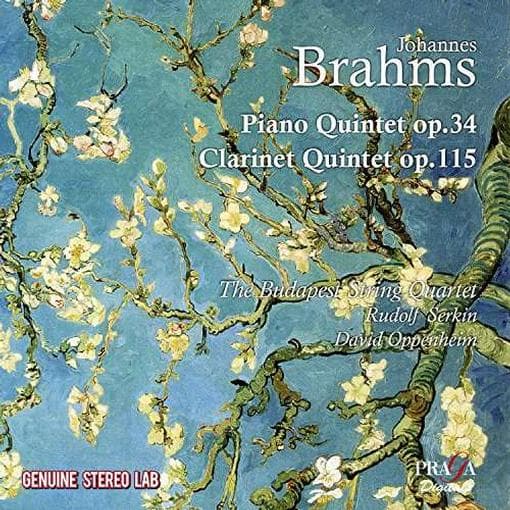 Budapest String Quartet, Rudolf Serkin, David Oppenheim - Brahms: Piano Quintet Op. 34 | Clarinet Quintet Op. 115 (CD)